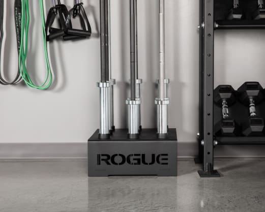 Rogue 9 Bar Holder - Vertical Barbell Storage Rack | Rogue Fitness